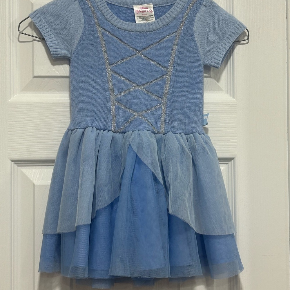 Disney Princess Blue Dress with Silver Details‎